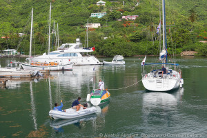 Victor leaves the dock