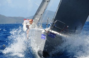 From Toronto,Canada, Jonathan Bamberger's Farr 45, Spitfire © Todd VanSickle/BVI Spring Regatta