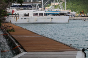 Walcon dock installation, outer marina