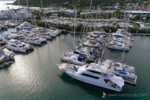 37th annual BVI Charter Yacht Society Charter Yacht Show at Nanny Cay.