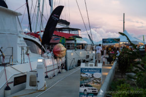 37th annual BVI Charter Yacht Society Charter Yacht Show at Nanny Cay.