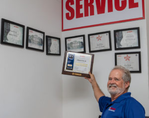 Chuck Steely Yamaha Master Technician