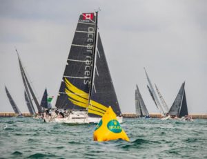 Ocean Racers provides sailing adventures worldwide and Morgen Watson and Meg Reilly's Canadian Pogo 12.5, Hermes will compete for the first time with a charter team from Poland, USA and Canada © Rolex/Kurt Arrigo