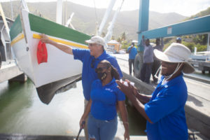 Tortola Boat, Youth Instructor, relaunched