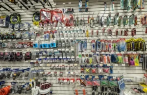 fishing line and lures