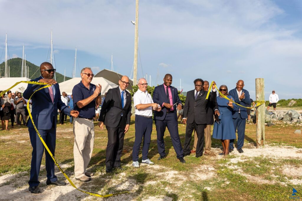 Groundbreaking for new marina at Nanny Cay