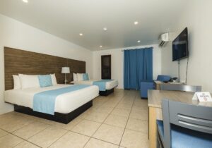 Standard queen hotel room