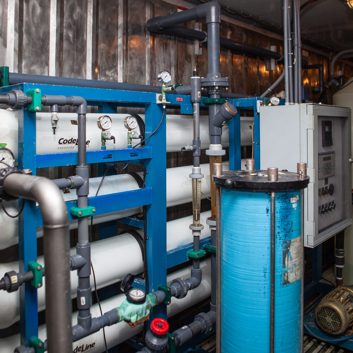 Reverse osmosis plant
